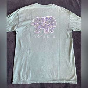 Ivory Ella mint green long sleeve shirt